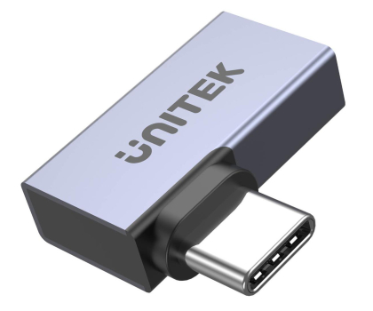 Przejściówka Unitek Adapter USB-C 40Gbps 240W 8K/60Hz kątowy